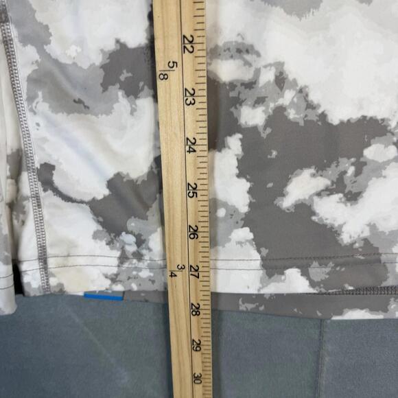 SIMMS Solarflex Performance Fishing Shirt Mens Medium Long Sleeve Gray White UPF - Picture 6 of 6